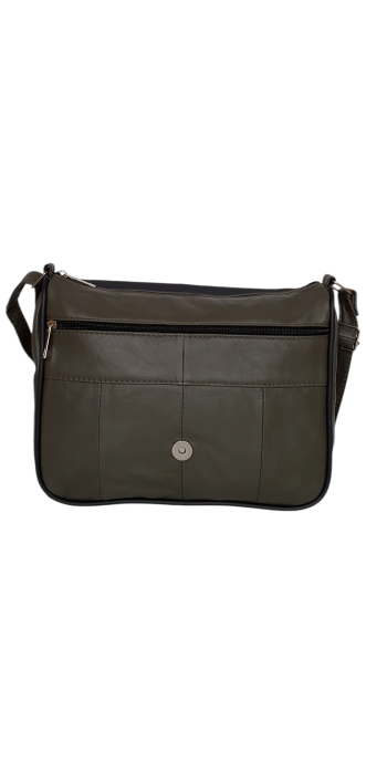 Geanta Dama Piele Naturala Verde Emi G04601 [5]