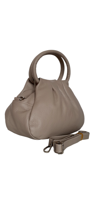 Geanta Dama Piele Naturala Grej Ilinca G04576 [3]