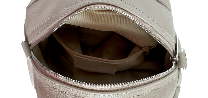 Geanta Dama Piele Naturala Grej Ilinca G04576 [6]