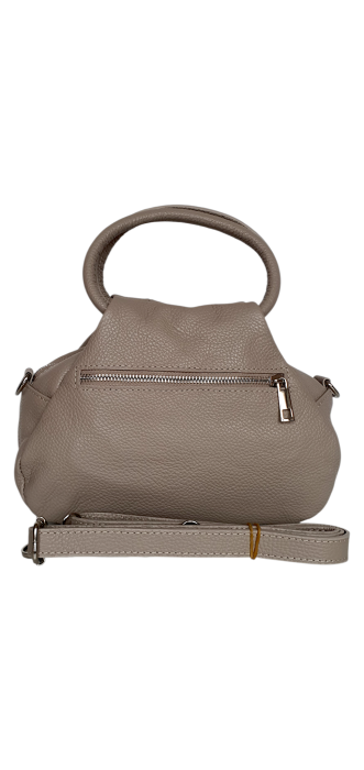 Geanta Dama Piele Naturala Grej Ilinca G04576 [4]