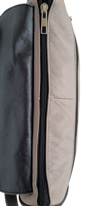 Geanta Dama Piele Naturala Grej Magda G04612 [6]