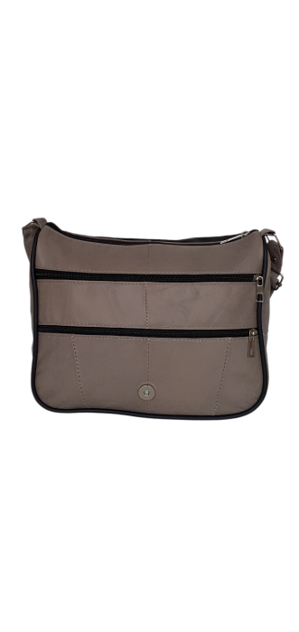 Geanta Dama Piele Naturala Grej Magda G04612 [5]