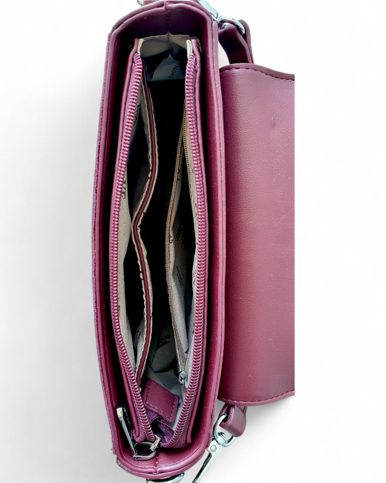 Geanta Dama Piele Naturala Grena Andreea V. Fabbiano G04747 [6]