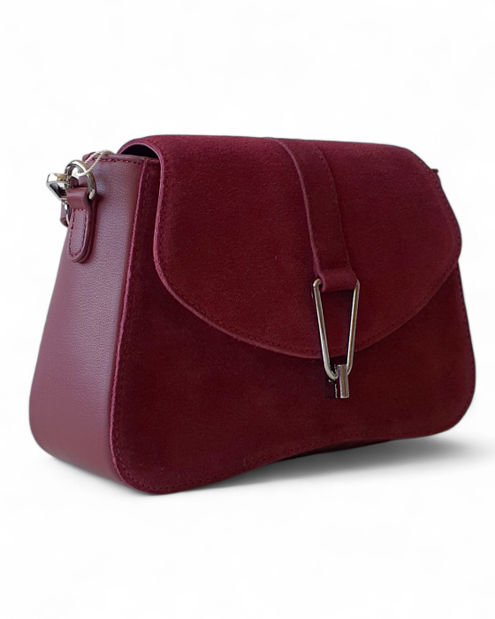 Geanta Dama Piele Naturala Grena Andreea V. Fabbiano G04747 [3]