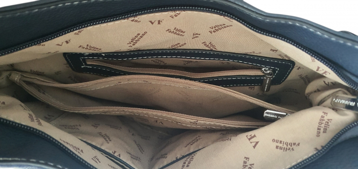 Geanta Dama Piele Naturala Neagra Alina G04118 [4]