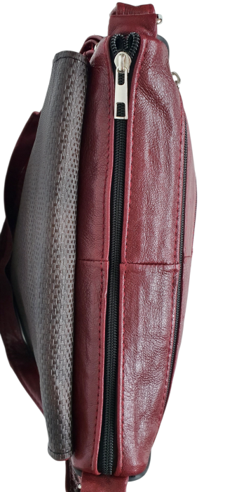 Geanta Dama Piele Naturala Grena Emi G04656 [7]