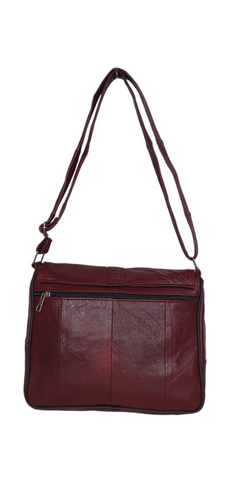 Geanta Dama Piele Naturala Grena Emi G04656 [5]