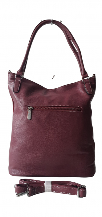 Geanta Dama Piele Naturala Grena Alina G04117 [2]