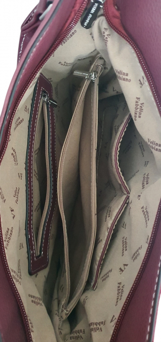 Geanta Dama Piele Naturala Grena Alina G04117 [5]