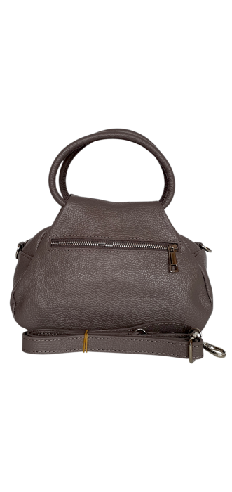 Geanta Dama Piele Naturala Gri Ilinca G04578 [4]