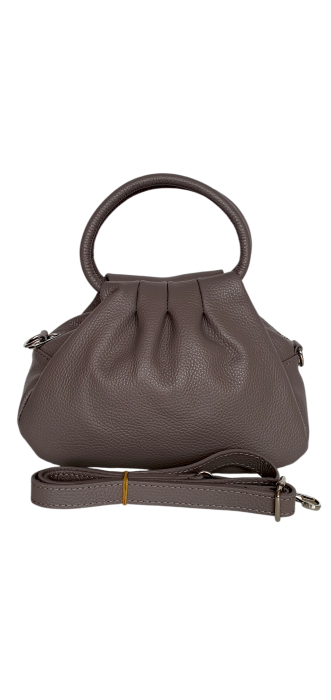 Geanta Dama Piele Naturala Gri Ilinca G04578 [2]