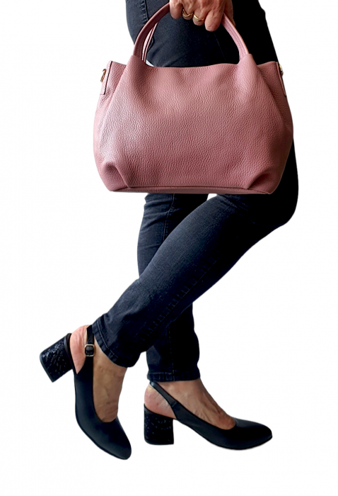 Geanta Dama Piele Naturala Lila Lust G03681 [6]