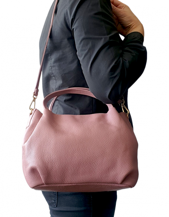 Geanta Dama Piele Naturala Lila Lust G03681 [7]