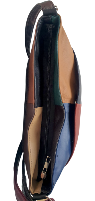 Geanta Dama Piele Naturala Multicolor Evelina G04587 [4]