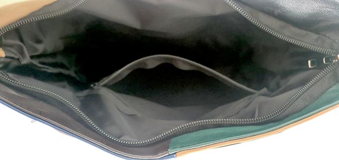 Geanta Dama Piele Naturala Multicolor Evelina G04587 [6]