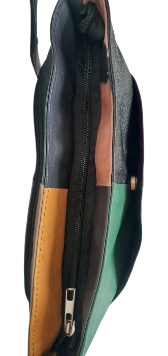 Geanta Dama Piele Naturala Multicolor Evelina G04588 [5]