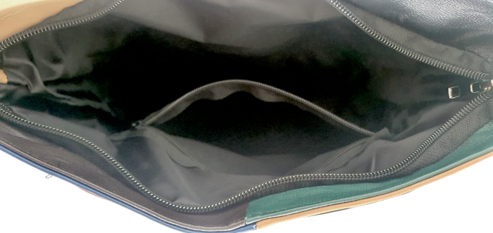 Geanta Dama Piele Naturala Multicolor Evelina G04589 [6]