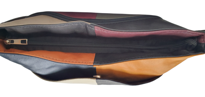 Geanta Dama Piele Naturala Multicolor Evelina G04649 [5]