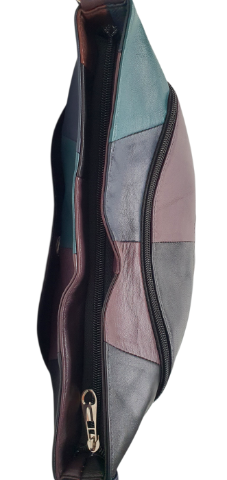 Geanta Dama Piele Naturala Multicolor Evelina G04651 [5]