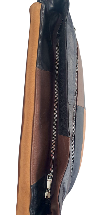 Geanta Dama Piele Naturala Multicolor Mirela G04556 [6]