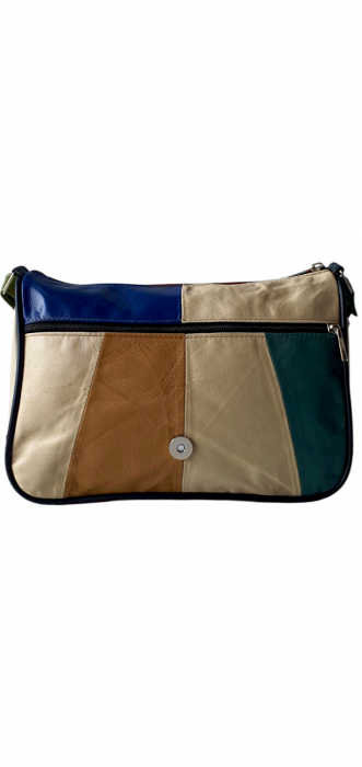 Geanta Dama Piele Naturala Multicolora Ada G04275 [5]