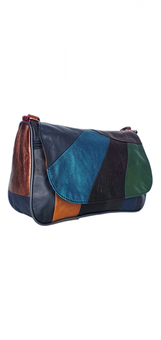 Geanta Dama Piele Naturala Multicolora Ada G04340 [3]