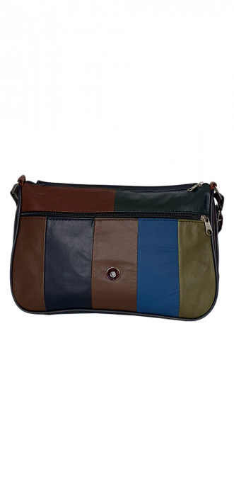 Geanta Dama Piele Naturala Multicolora Ada G04343 [5]