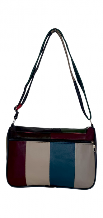 Geanta Dama Piele Naturala Multicolora Ada G04364 [4]