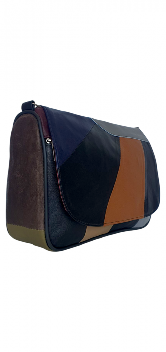 Geanta Dama Piele Naturala Multicolora Ada G04365 [3]