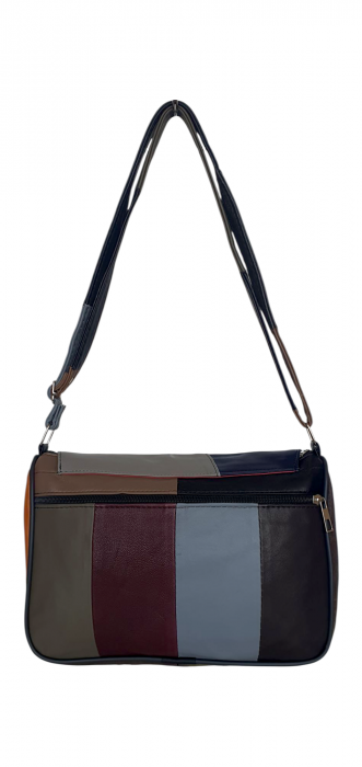 Geanta Dama Piele Naturala Multicolora Ada G04365 [4]