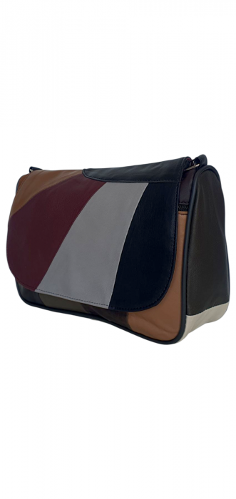 Geanta Dama Piele Naturala Multicolora Ada G04368 [1]