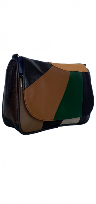 Geanta Dama Piele Naturala Multicolora Ada G04370 [3]