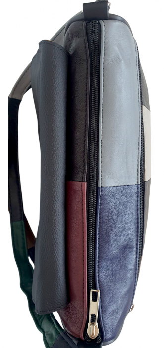 Geanta Dama Piele Naturala Multicolora Ada G04370 [5]