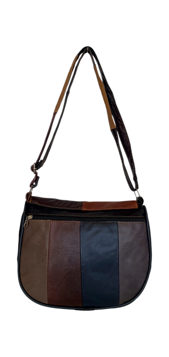 Geanta Dama Piele Naturala Multicolora Adriana G04530 [4]