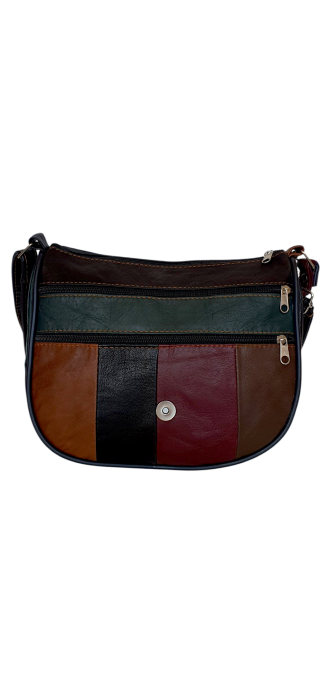 Geanta Dama Piele Naturala Multicolora Adriana G04530 [5]