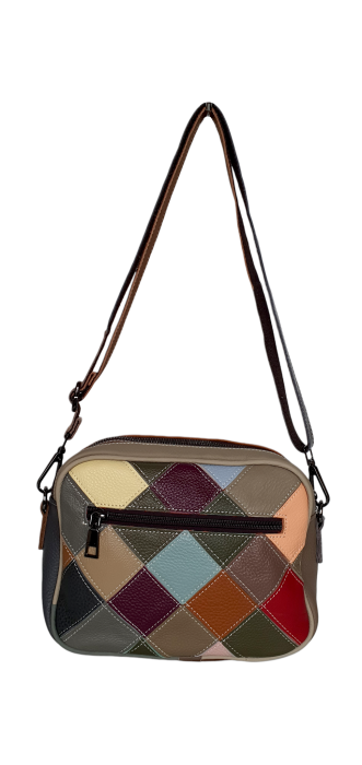 Geanta Dama Piele Naturala Multicolora Bari G04672 [4]