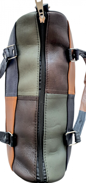 Geanta Dama Piele Naturala Multicolora Dorina G03875 [5]