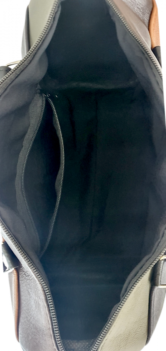 Geanta Dama Piele Naturala Multicolora Dorina G03875 [6]