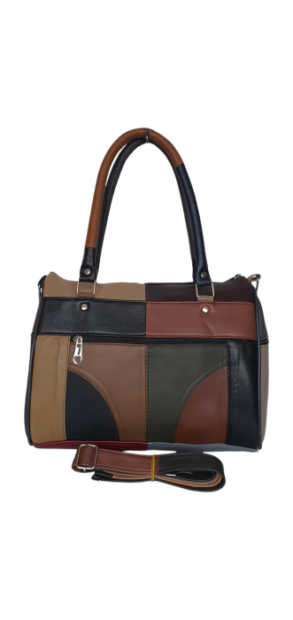 Geanta Dama Piele Naturala Multicolora Dorina G04647 [2]