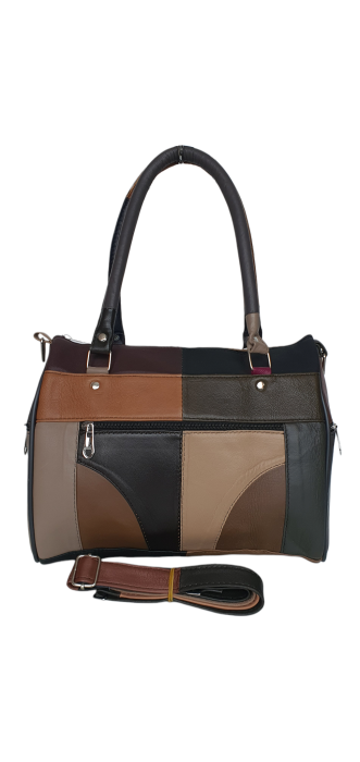 Geanta Dama Piele Naturala Multicolora Dorina G04647 [4]