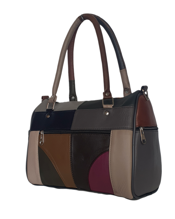 Geanta Dama Piele Naturala Multicolora Dorina G04673 [2]