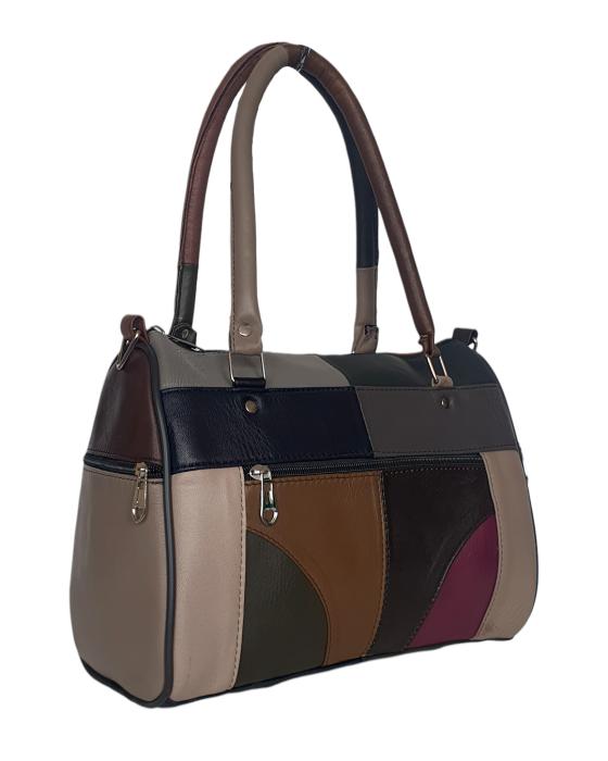 Geanta Dama Piele Naturala Multicolora Dorina G04673 [4]