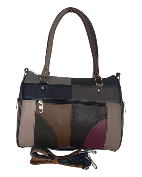 Geanta Dama Piele Naturala Multicolora Dorina G04673 [5]