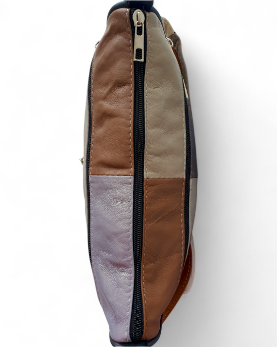 Geanta Dama Piele Naturala Multicolora Eco G04769 [5]