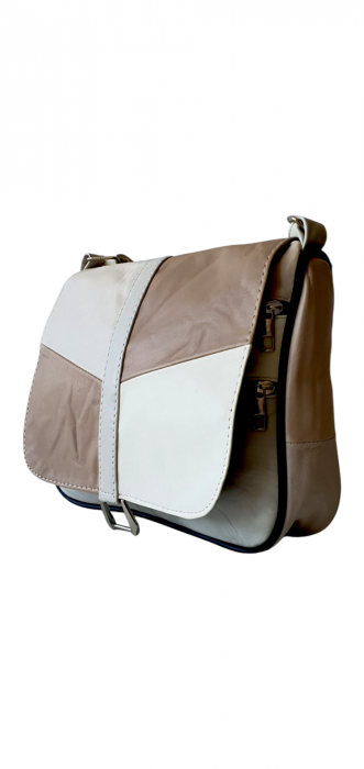 Geanta Dama Piele Naturala Multicolora Emi G04308 [1]