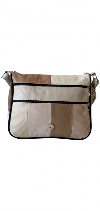 Geanta Dama Piele Naturala Multicolora Emi G04311 [5]