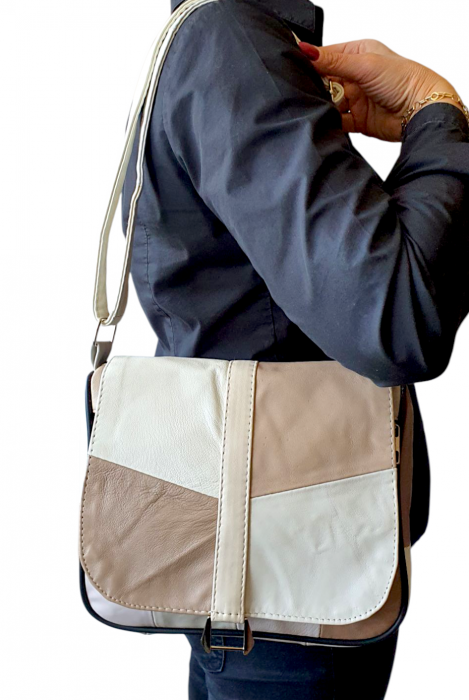 Geanta Dama Piele Naturala Multicolora Emi G04313 [8]