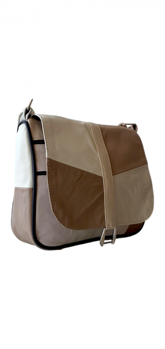 Geanta Dama Piele Naturala Multicolora Emi G04313 [3]