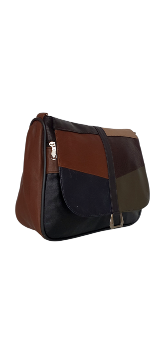 Geanta Dama Piele Naturala Multicolora Emi G04600 [3]