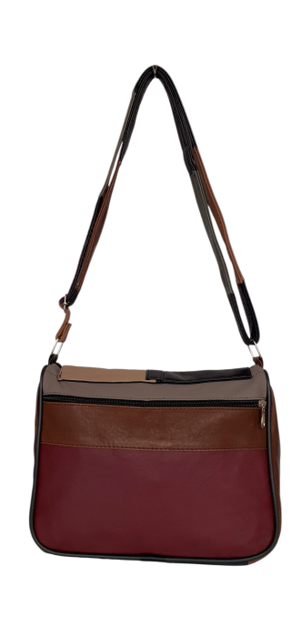 Geanta Dama Piele Naturala Multicolora Emi G04600 [4]